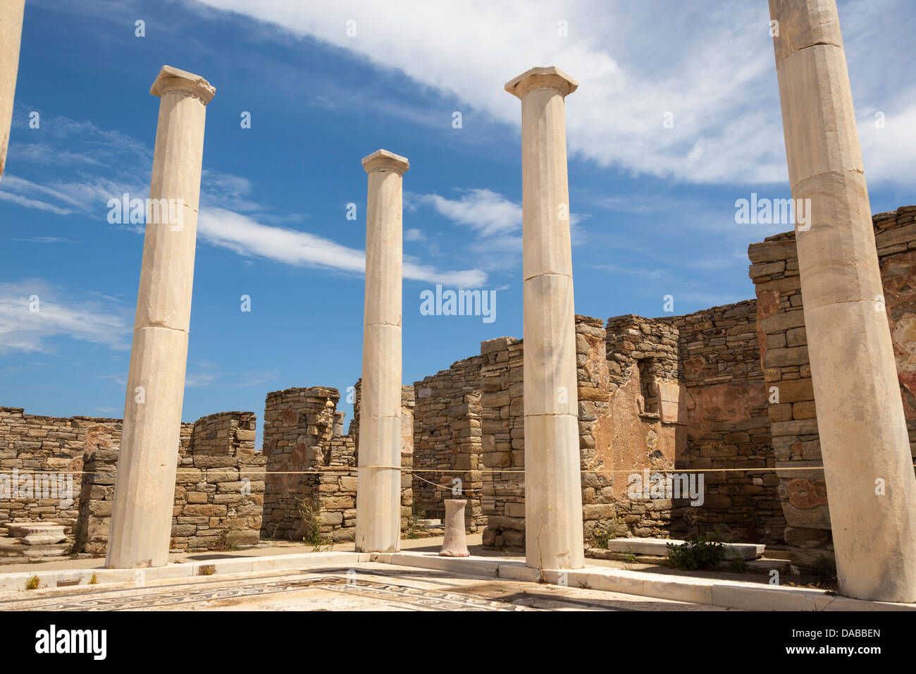 Delos mykonos immagini e fotografie stock ad alta risoluzione - Alamy