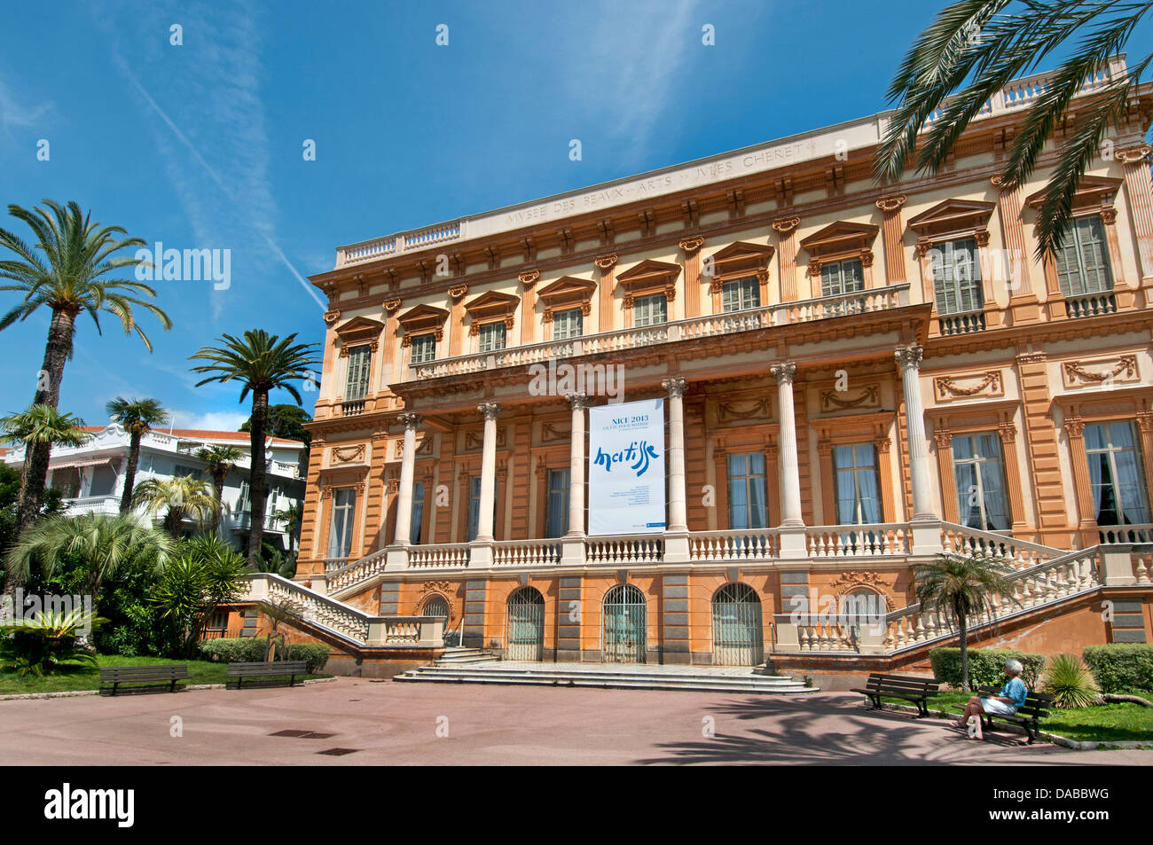 Jules Cheret museo di belle arti (Musee des Beaux Arts) Nizza Francia Foto Stock