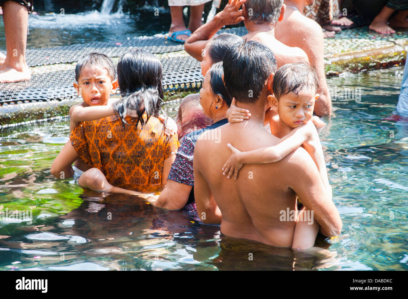 Bagno sacro Foto Stock