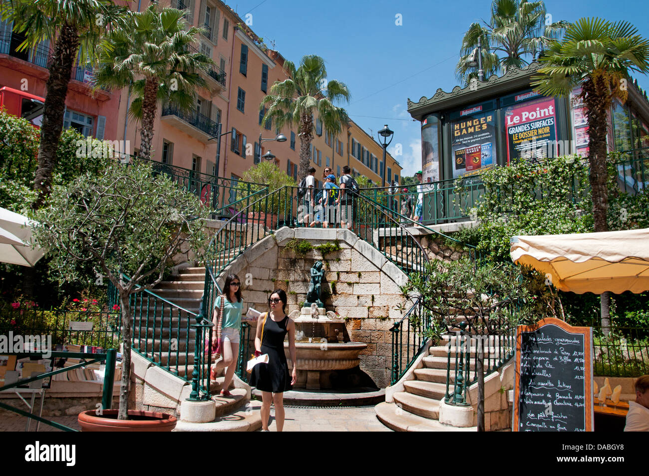 Grasse moda profumo antico centro francia - francese Foto Stock