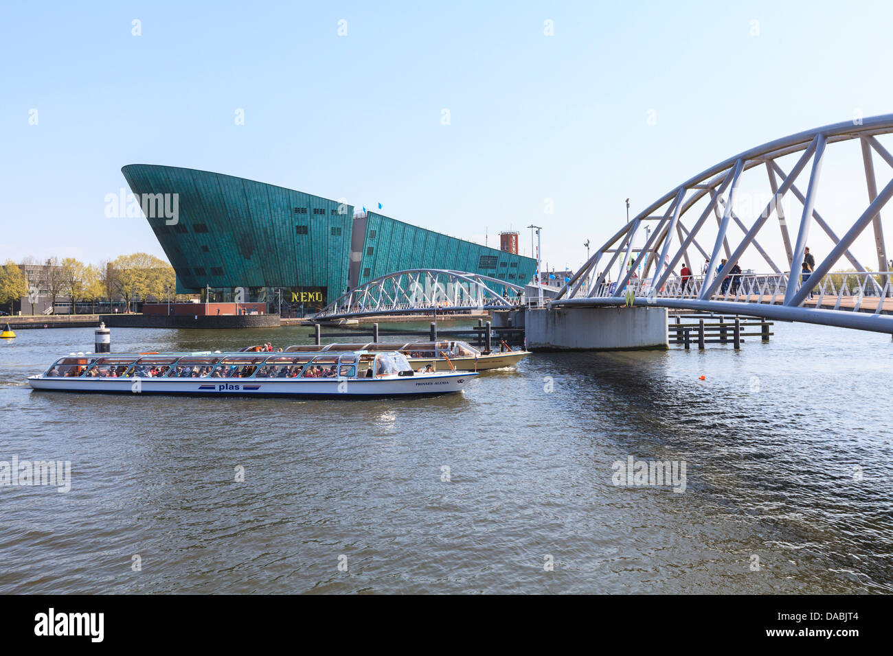NEMO, Museo delle scienze e della tecnologia, Eastern Docks, Amsterdam, Paesi Bassi, Europa Foto Stock
