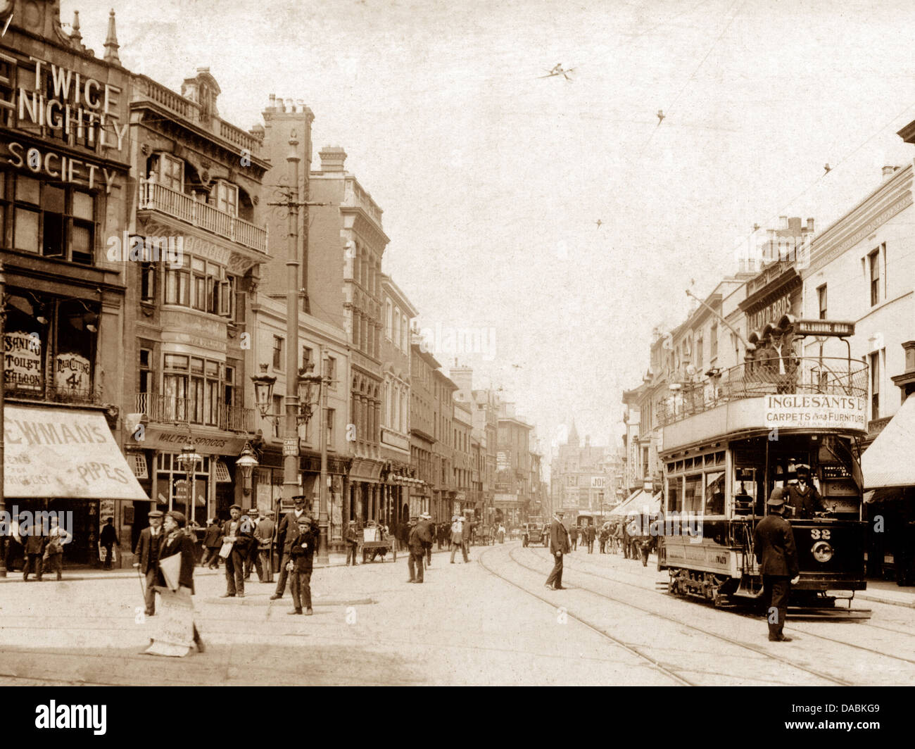 Leicester Gate Gallowtree inizio novecento Foto Stock