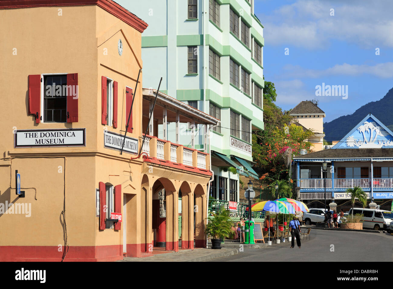 La Dominica Museum, Roseau, Dominica, isole Windward, West Indies, dei Caraibi e America centrale Foto Stock