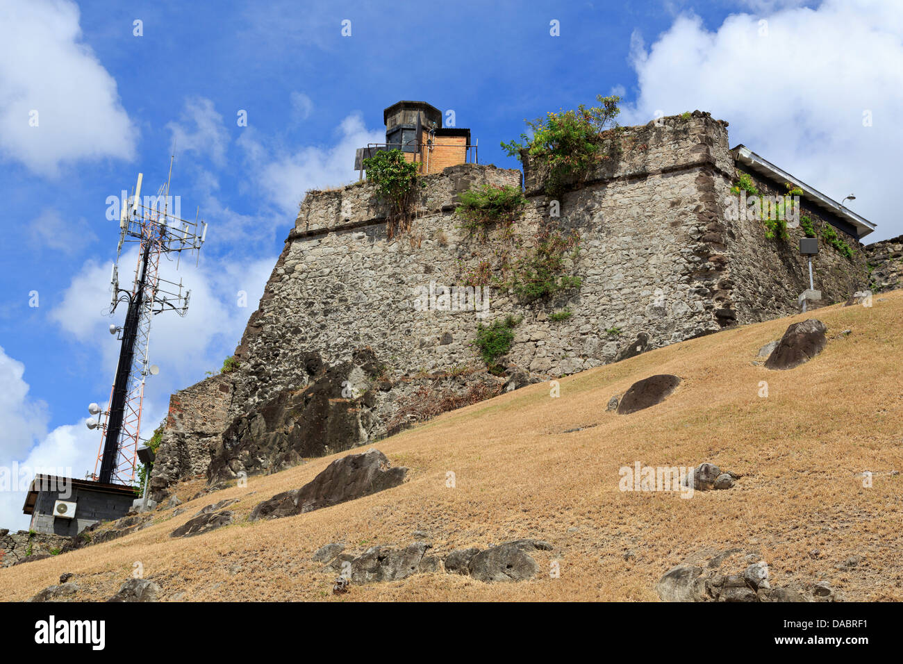 Fort George, St. Georges, Grenada, isole Windward, West Indies, dei Caraibi e America centrale Foto Stock