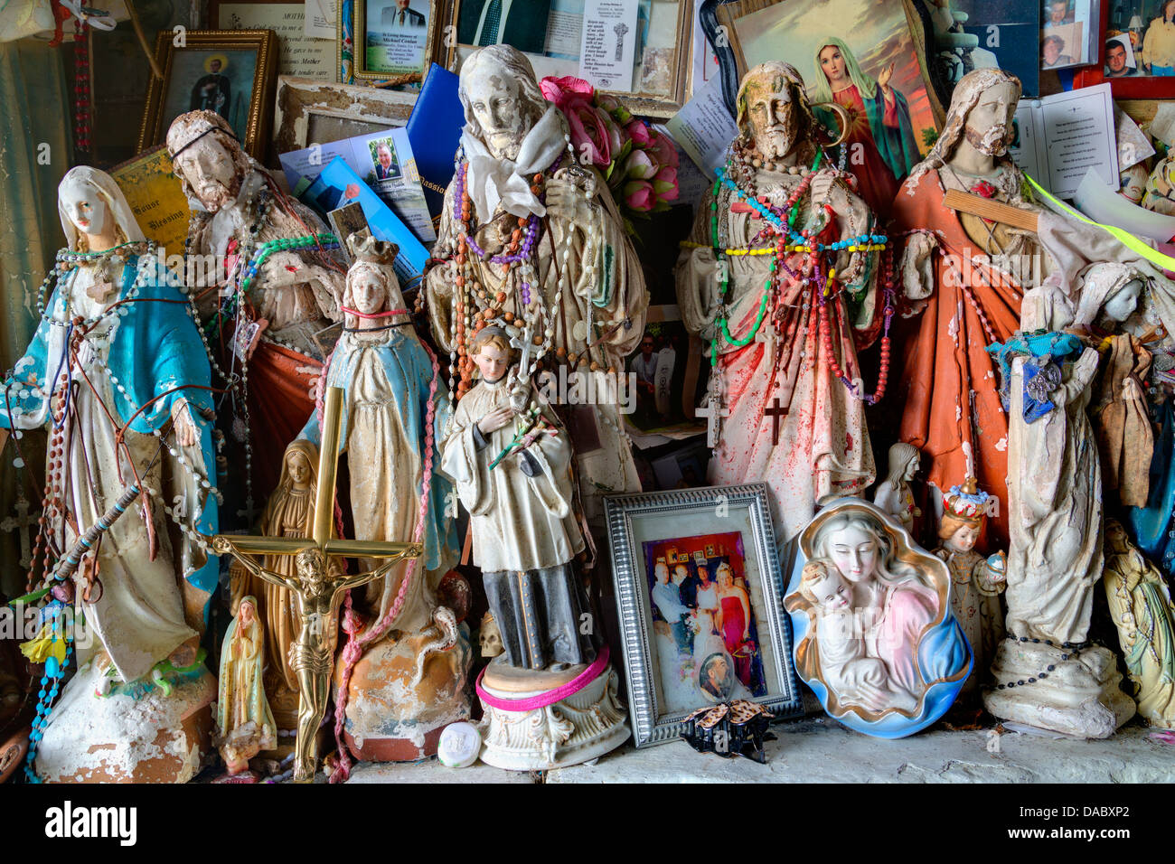 Santa Brigida è bene vicino Liscannor, Burren, County Clare, Munster, Repubblica di Irlanda, Europa Foto Stock