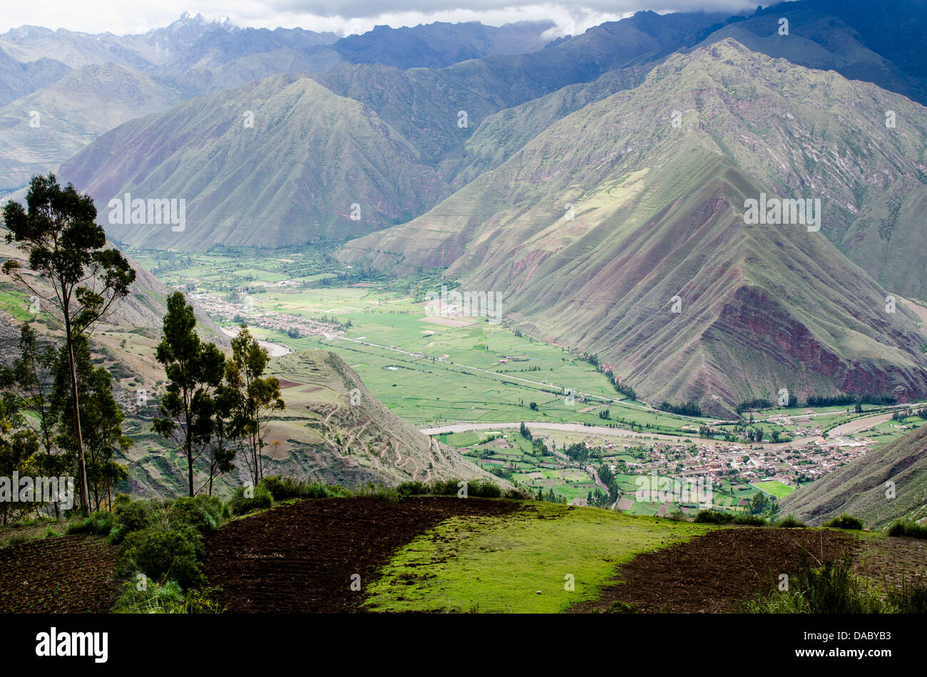 La Valle Sacra in Perù, Sud America Foto Stock
