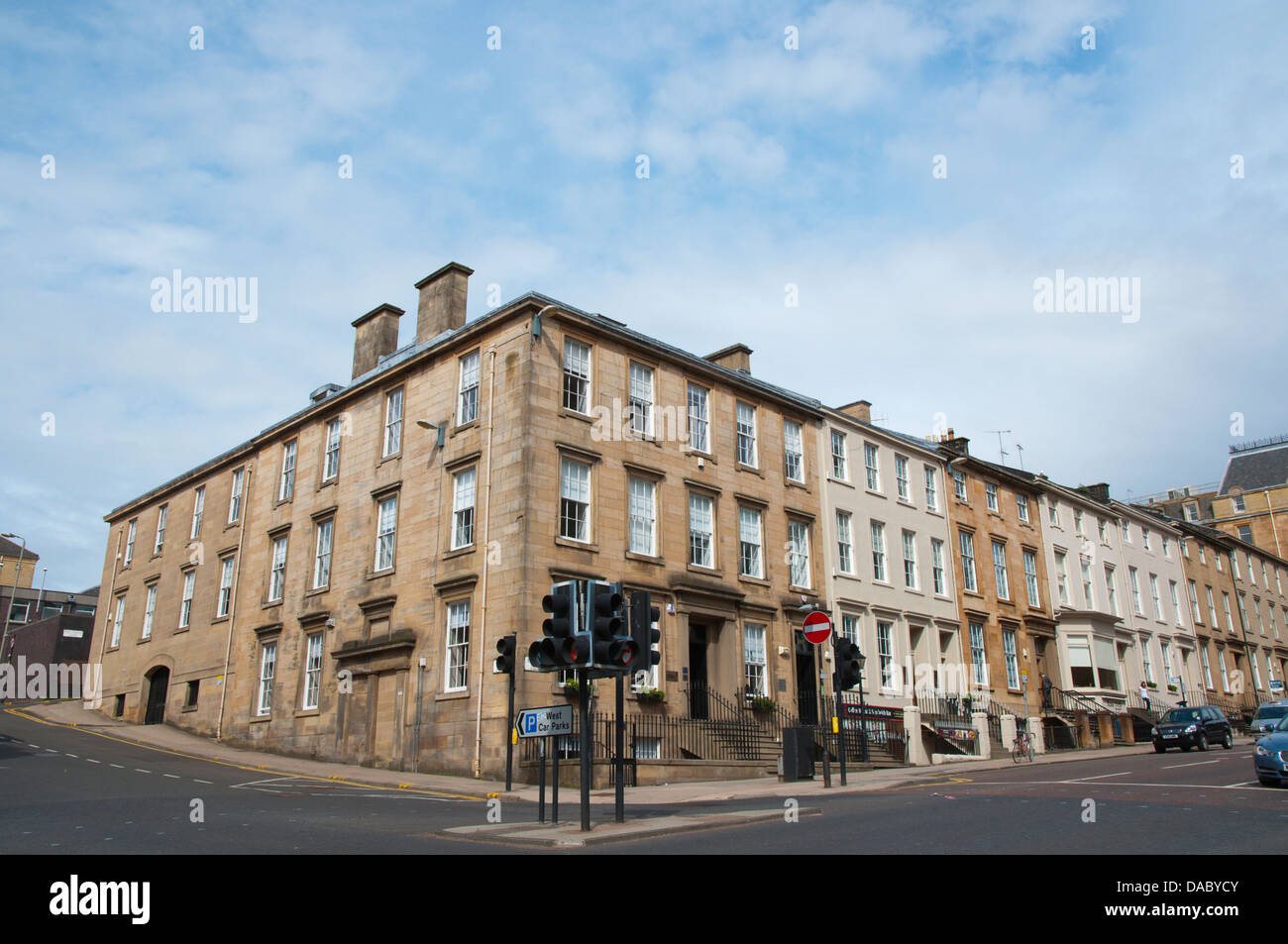 St Vincent Street Central Glasgow Scotland Regno Unito Europa REGNO UNITO Foto Stock