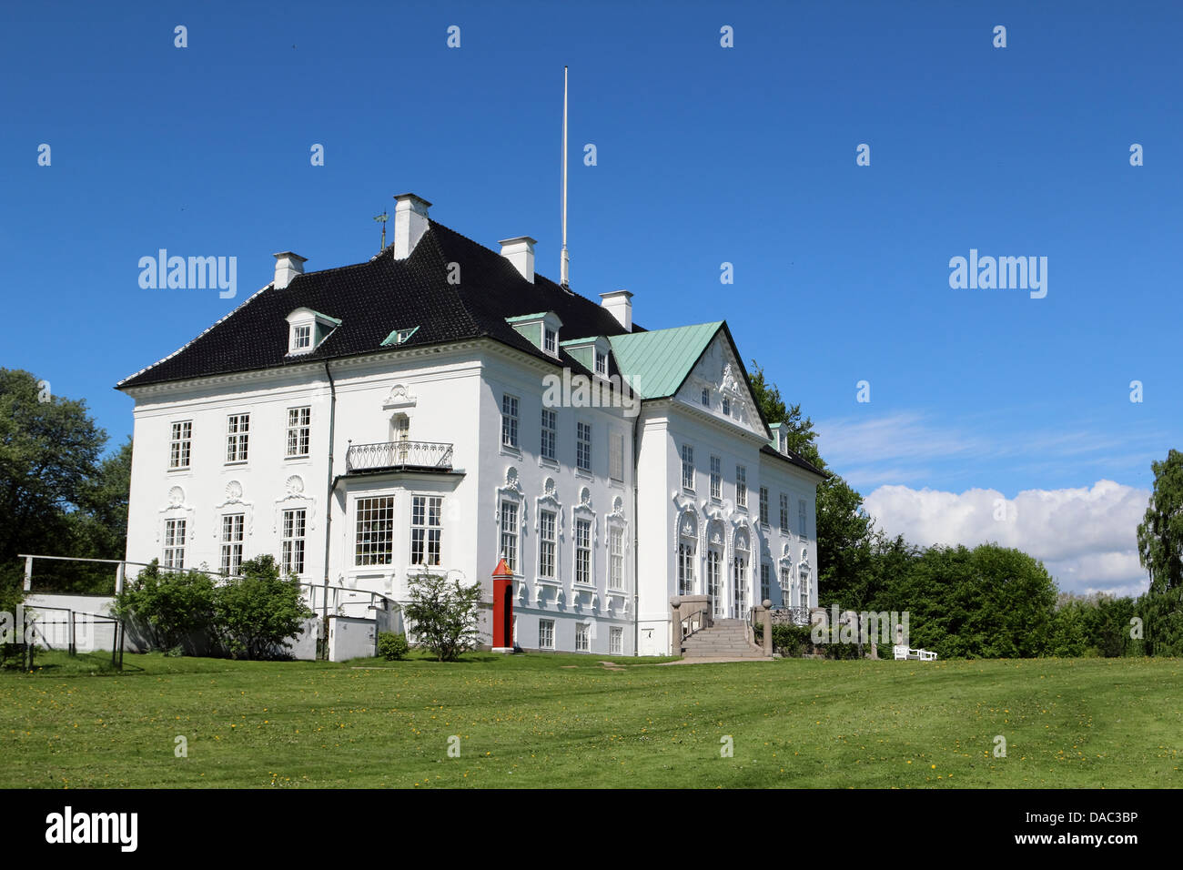 Palazzo Reale di Marselisborg, DK Foto Stock