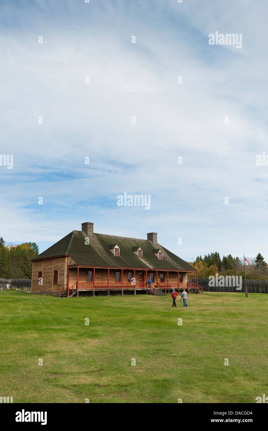 Grand Portage monumento nazionale, Grand Portage, Minnesota, Stati Uniti d'America Foto Stock