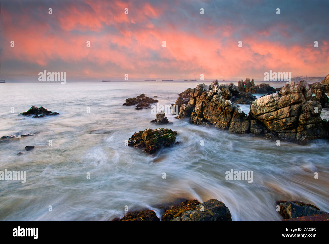 Valparaiso, Cile Foto Stock