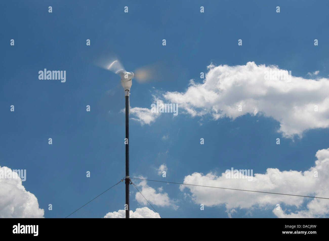 Generatore eolico Tuning nel vento Foto Stock