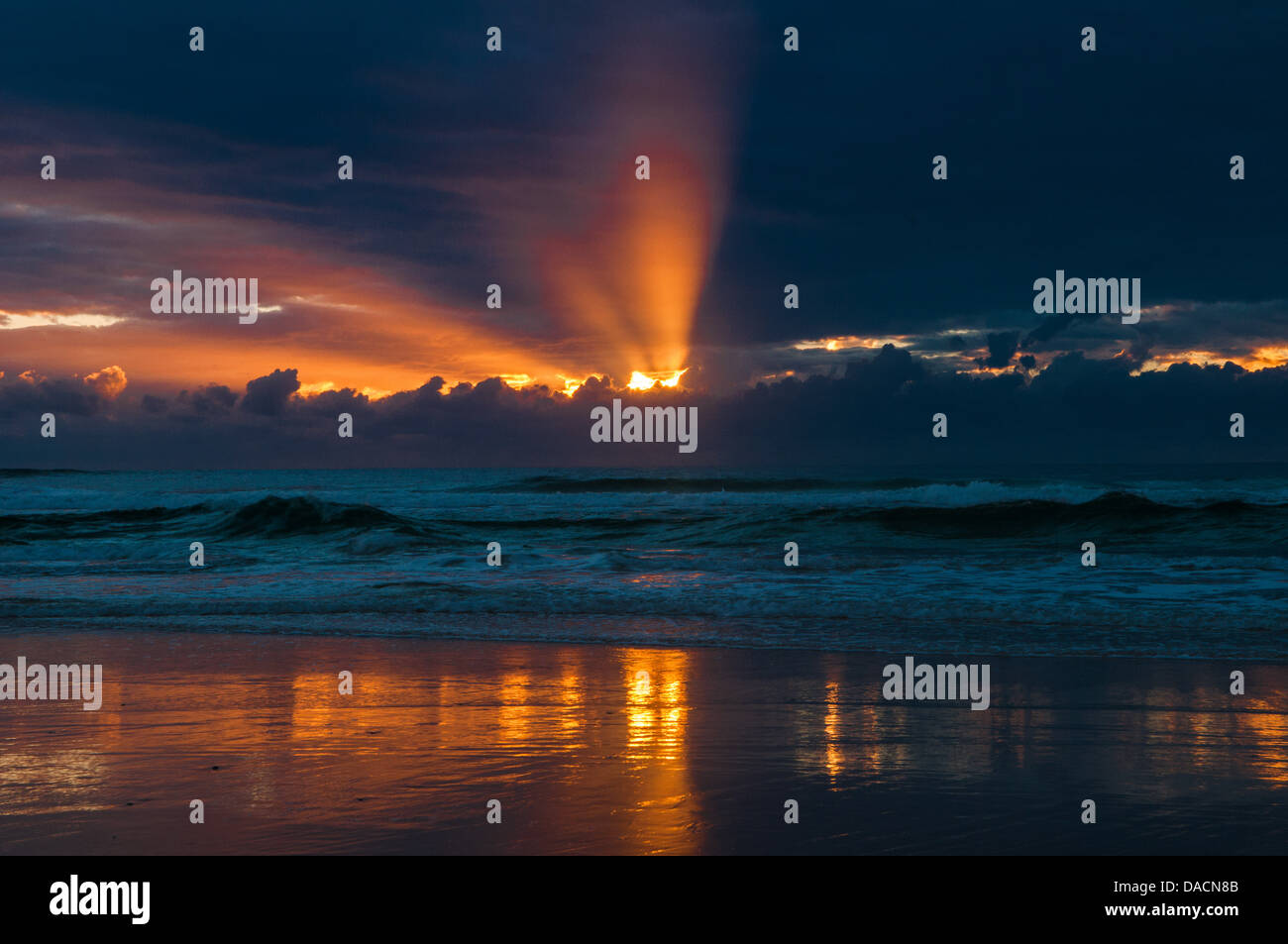 Sunrise, Moreton Island, Queensland, Australia Foto Stock