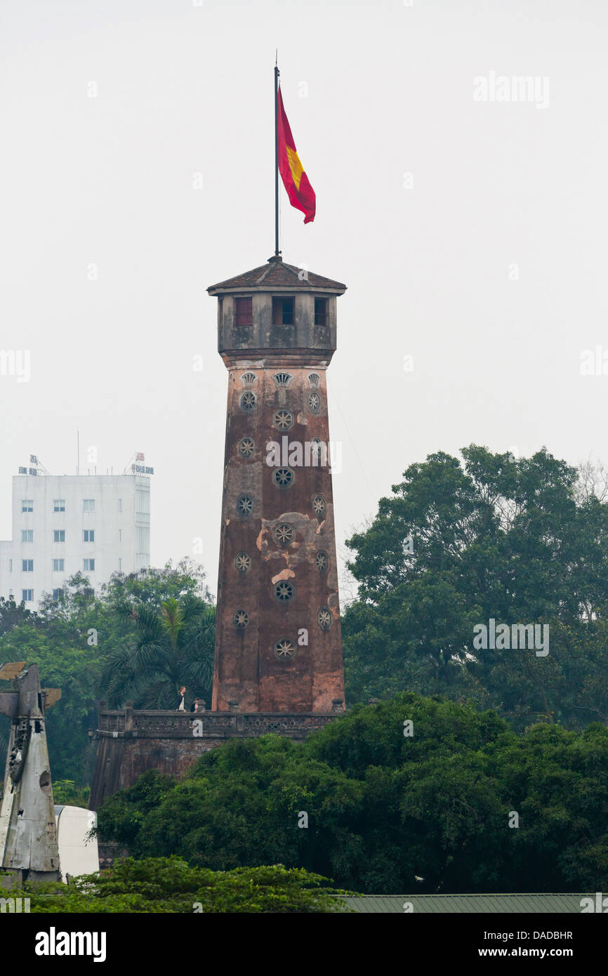 La cittadella imperiale di Thang ad Hanoi, Vietnam Foto Stock