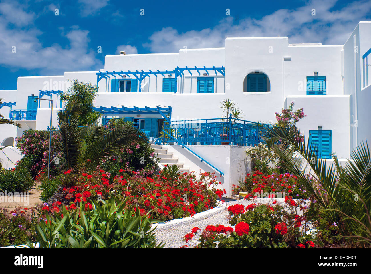 Tradizionale casa greca di Naxos Island, Grecia Foto Stock