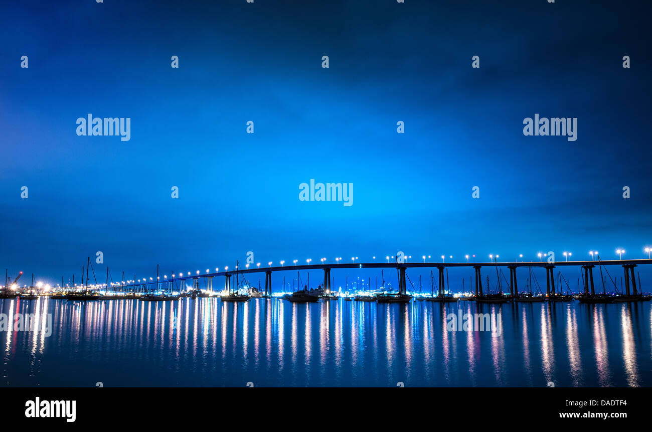 San Diego - Coronado Bridge, San Diego, California, Stati Uniti d'America Foto Stock