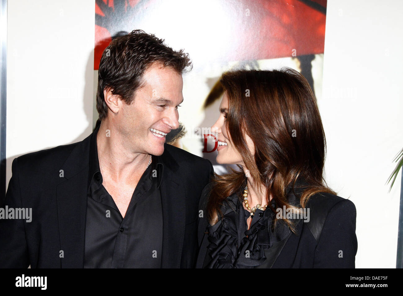 Modella Cindy Crawford e il marito Rande Gerber arrivare alla premiere di 'i discendenti' a Samuel Goldwyn Theater di Beverly Hills, Los Angeles, Stati Uniti d'America, il 16 novembre 2011. Foto: Hubert Boesl Foto Stock