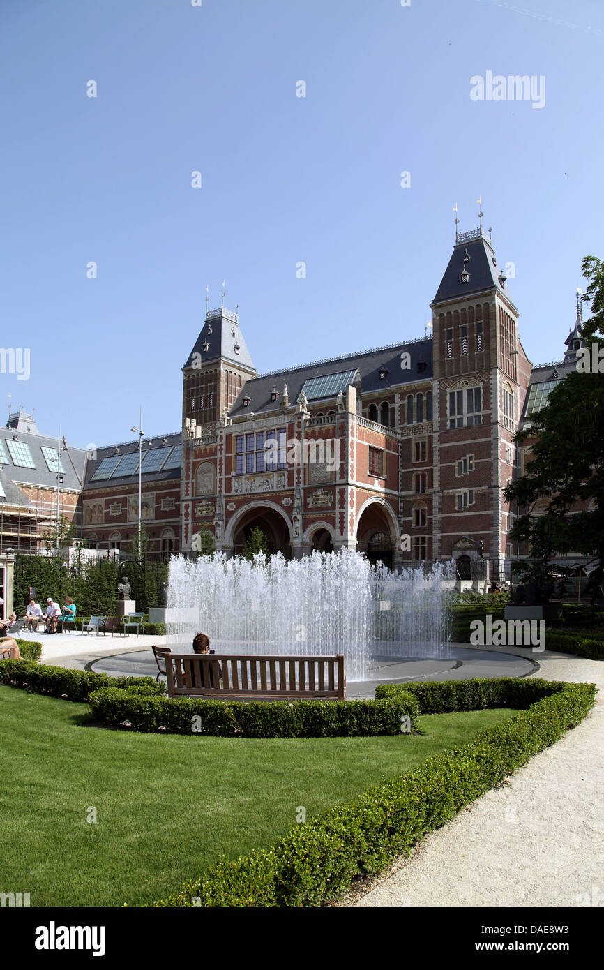 Amsterdam il Rijksmuseum. Foto Stock