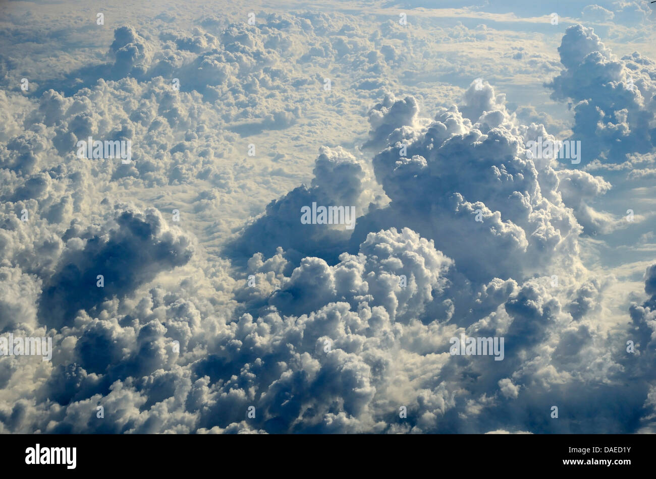 La copertura nuvolosa, Italia Foto Stock