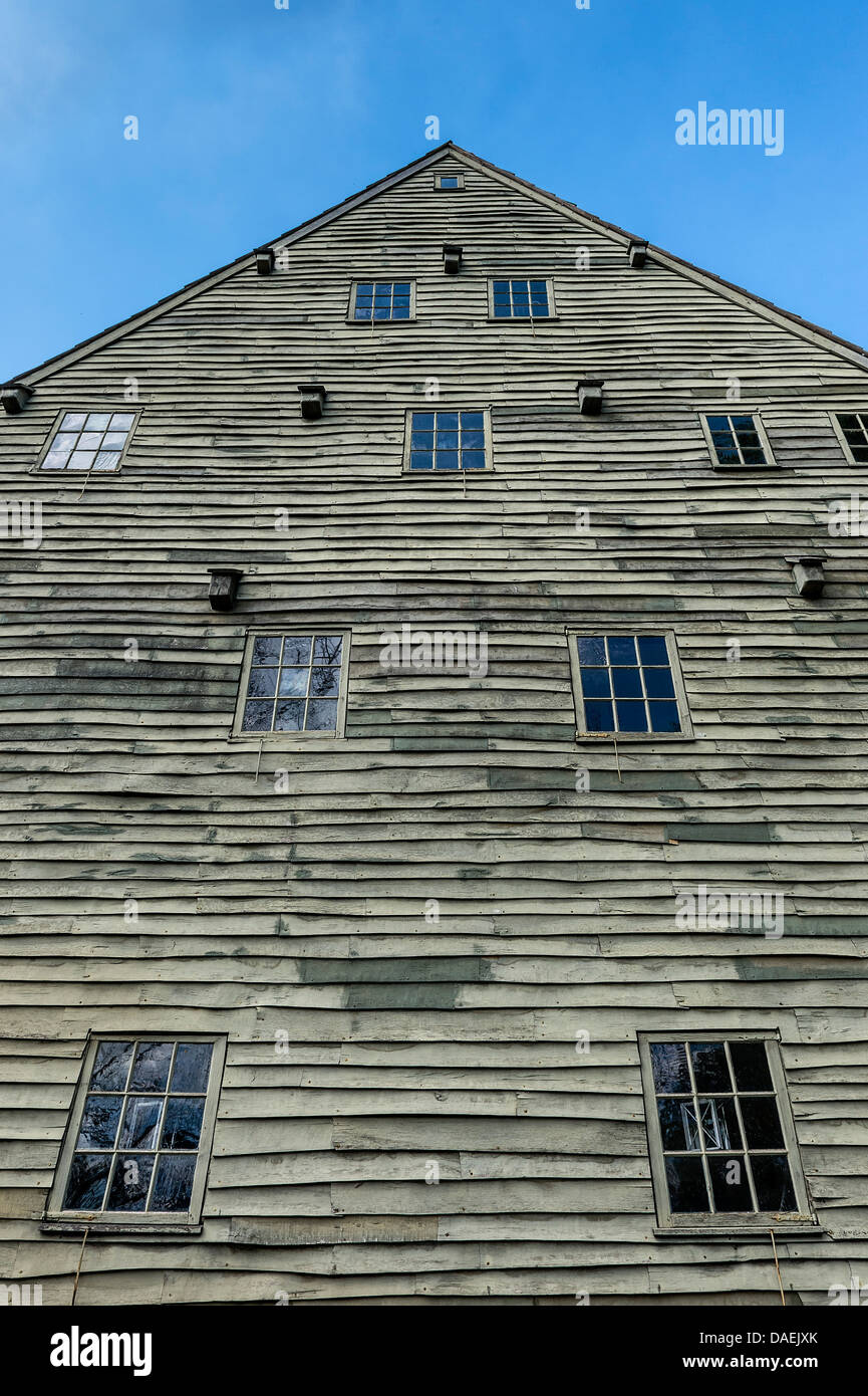 Saal, Casa delle Sorelle, Ephrata chiostro, Pennsylvania, STATI UNITI D'AMERICA Foto Stock