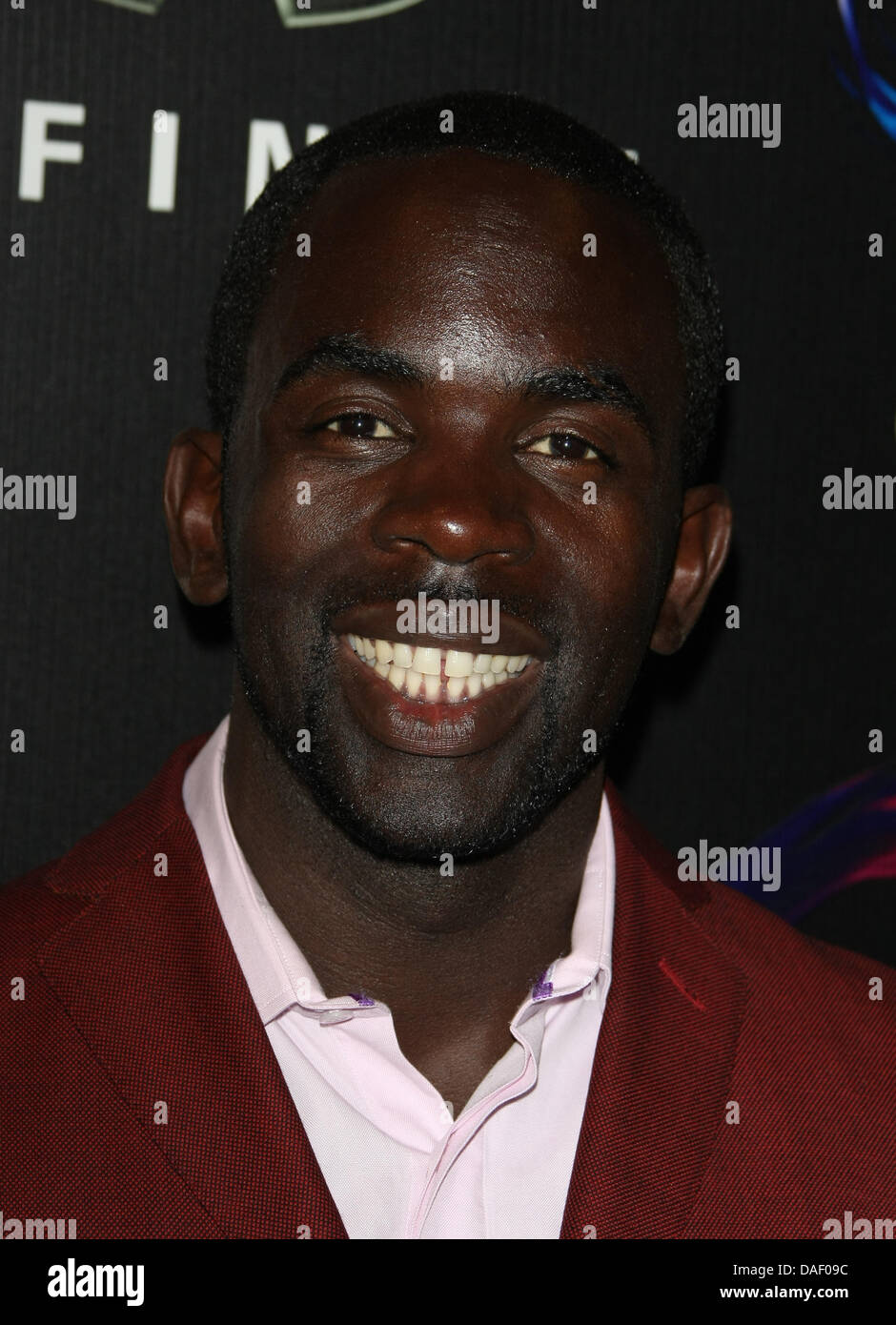JIMMY AKINGBOLA GATE INFINITI LAUNCH PARTY COVENT GARDEN Londra Inghilterra 11 Luglio 2013 Foto Stock