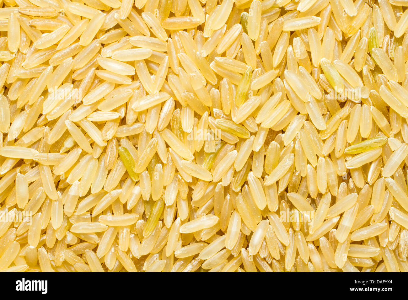 Immagine ravvicinata di riso integrale crudo grani Foto stock - Alamy