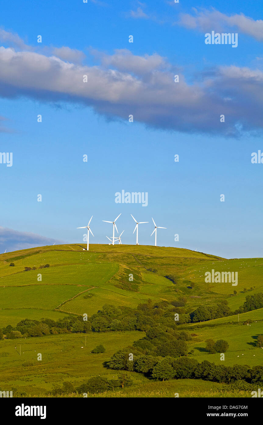 Taff Ely Wind Farm, Regno Unito Galles Foto Stock