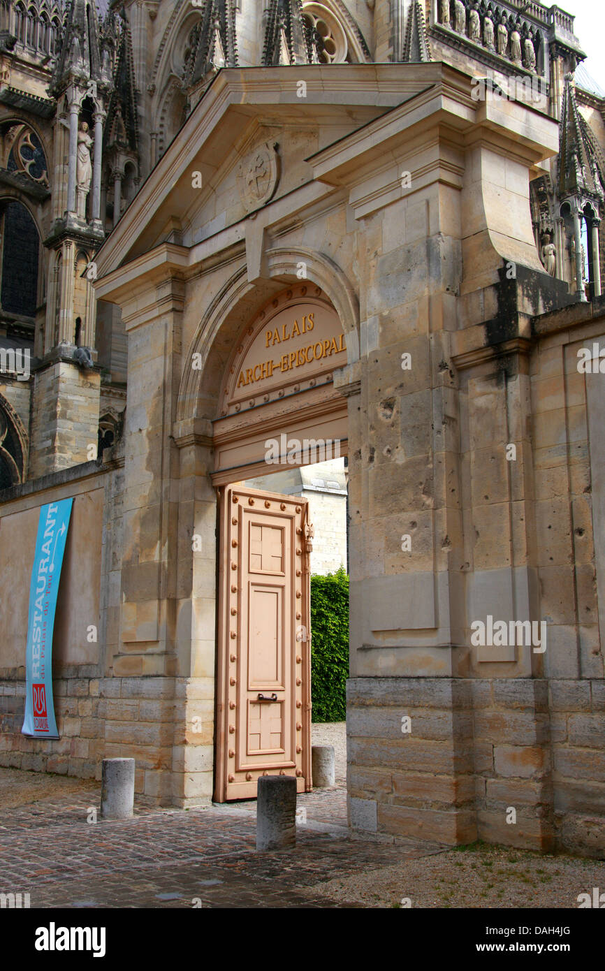 Palais du Tau, Reims, Marne, Champagne-Ardenne, Francia. Foto Stock