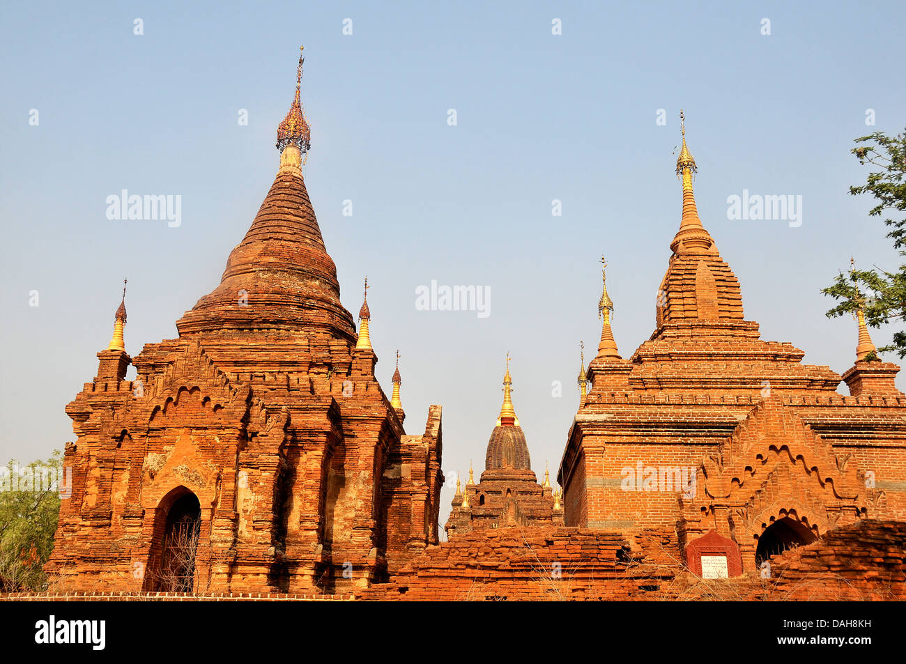 Iza Gawna pagoda Bagan Myanmar Foto Stock