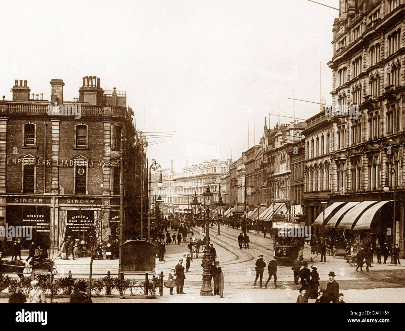 Belfast Donegal luogo presto 1900s Foto Stock