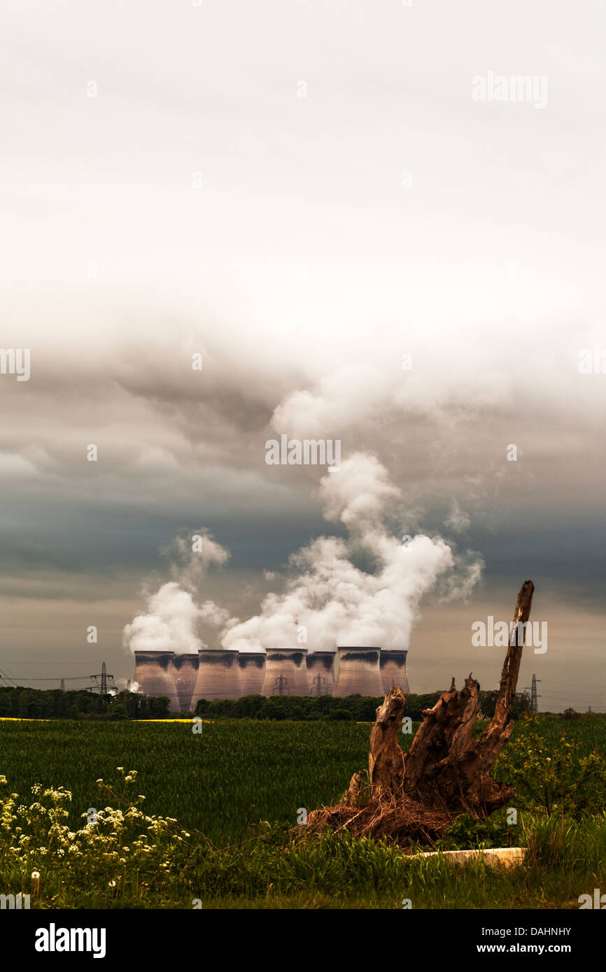 Ferrybridge Power Station Foto Stock