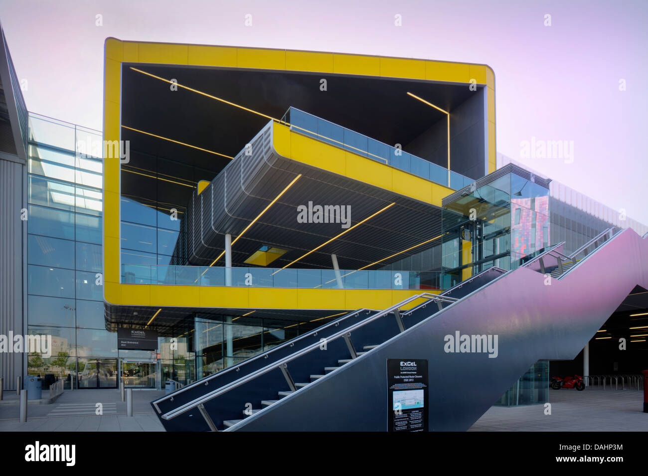 ExCeL London, Convention and Exhibition Centre di Londra, Inghilterra Foto Stock