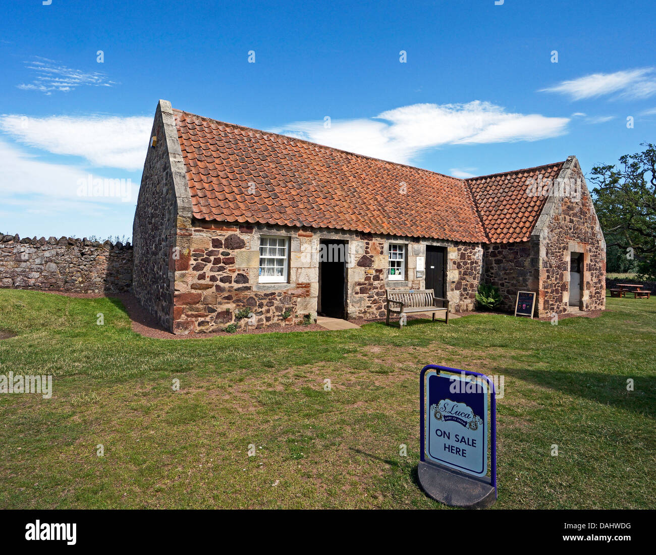 Il National Trust for Scotland Preston Mulino a East Linton in East Lothian in Scozia Foto Stock