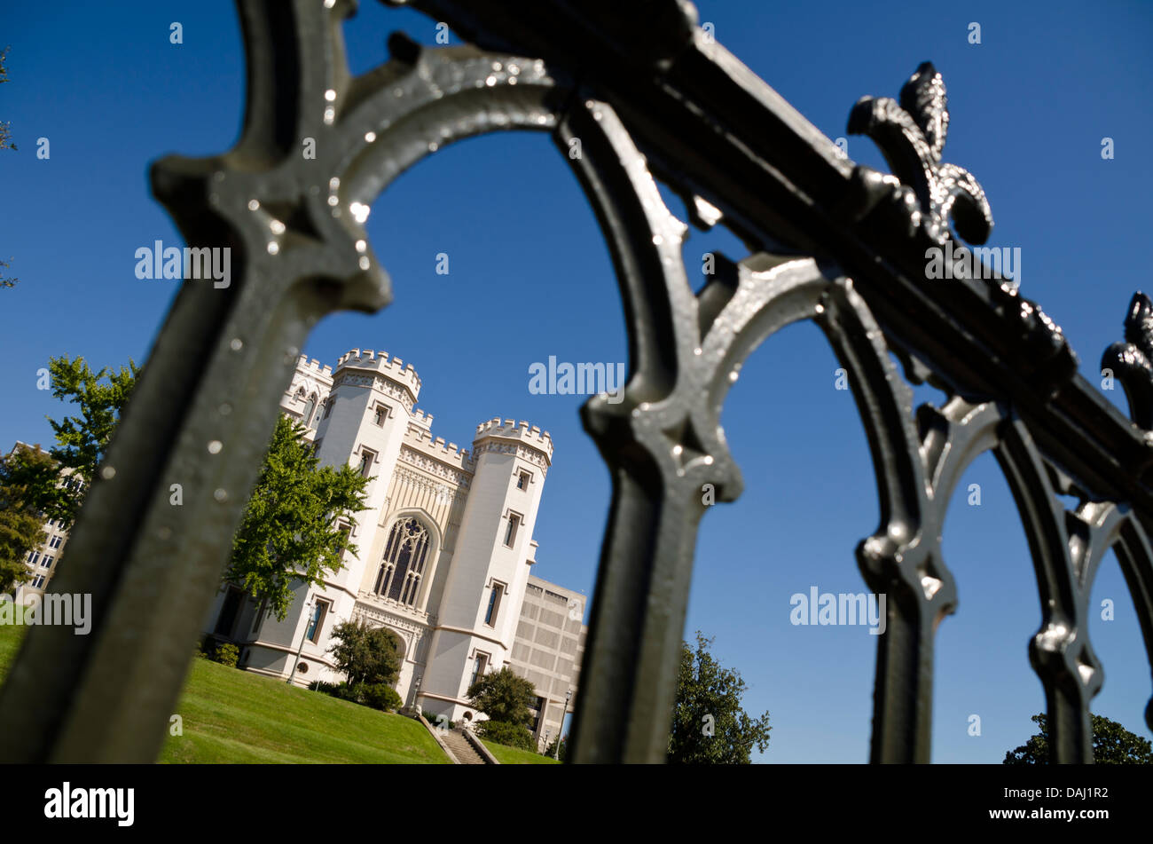 Louisiana è stato vecchio Captiol, Baton Rouge, Louisiana, Stati Uniti d'America Foto Stock
