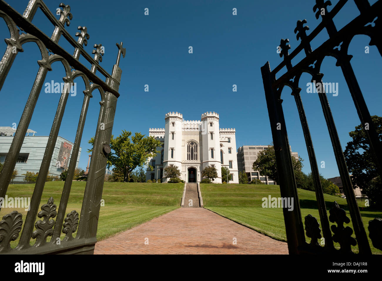 Louisiana è stato vecchio Captiol, Baton Rouge, Louisiana, Stati Uniti d'America Foto Stock
