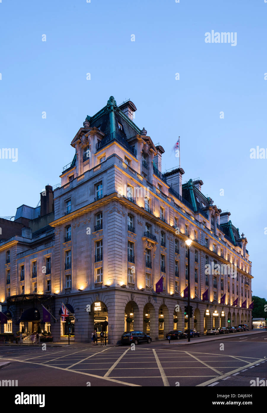 The Ritz London, Londra, Regno Unito. Architetto: Charles Mewes & Arthur Davis, 1906. Foto Stock