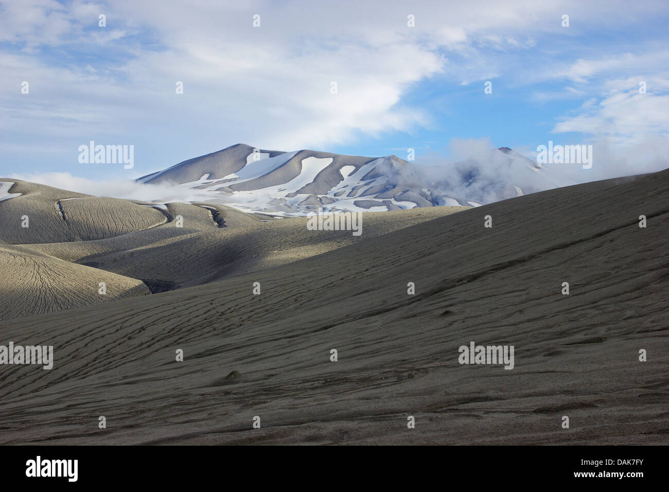 Puyehue vista dal Cordon Caulle, Cile, Patagonia Foto Stock