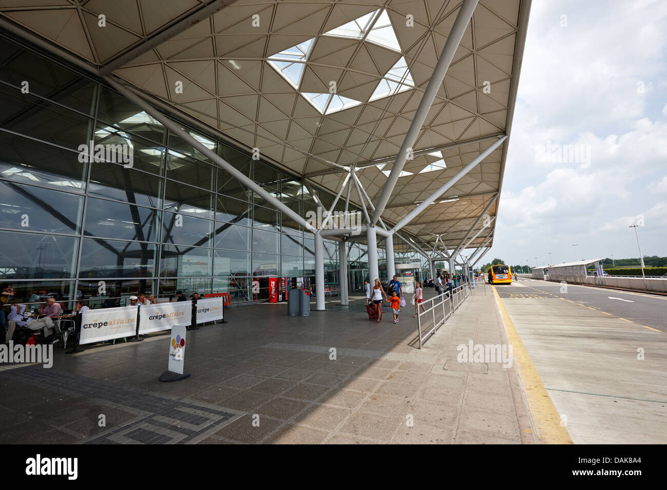 Londra Stansted Aeroporto Essex, Inghilterra, Regno Unito Foto Stock