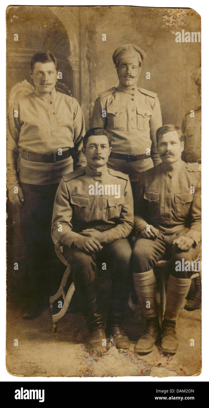 Vecchia foto dall'archivio di famiglia Foto Stock
