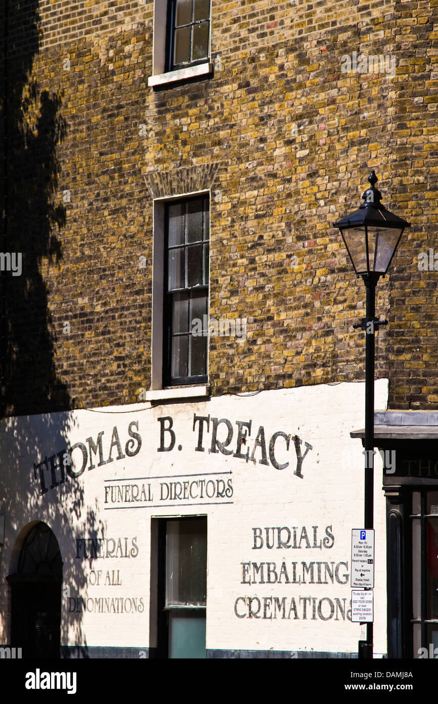 Periodo georgiano edificio su Chadwell Street, Londra Foto Stock