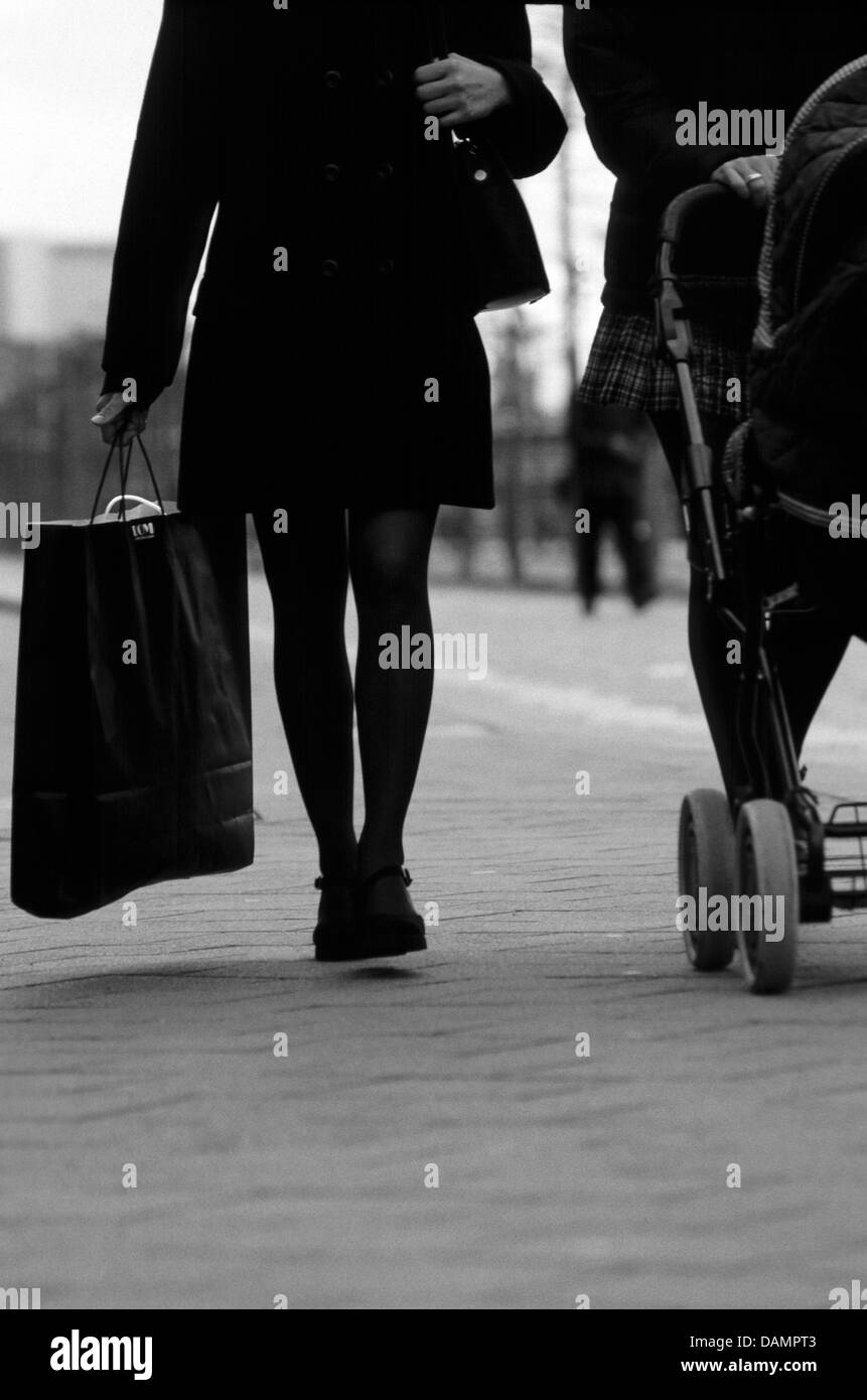 lo shopping Foto Stock