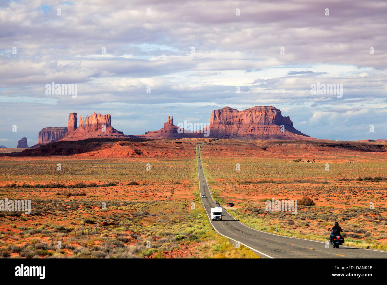 Stati Uniti d'America, Arizona Monument Valley Foto Stock