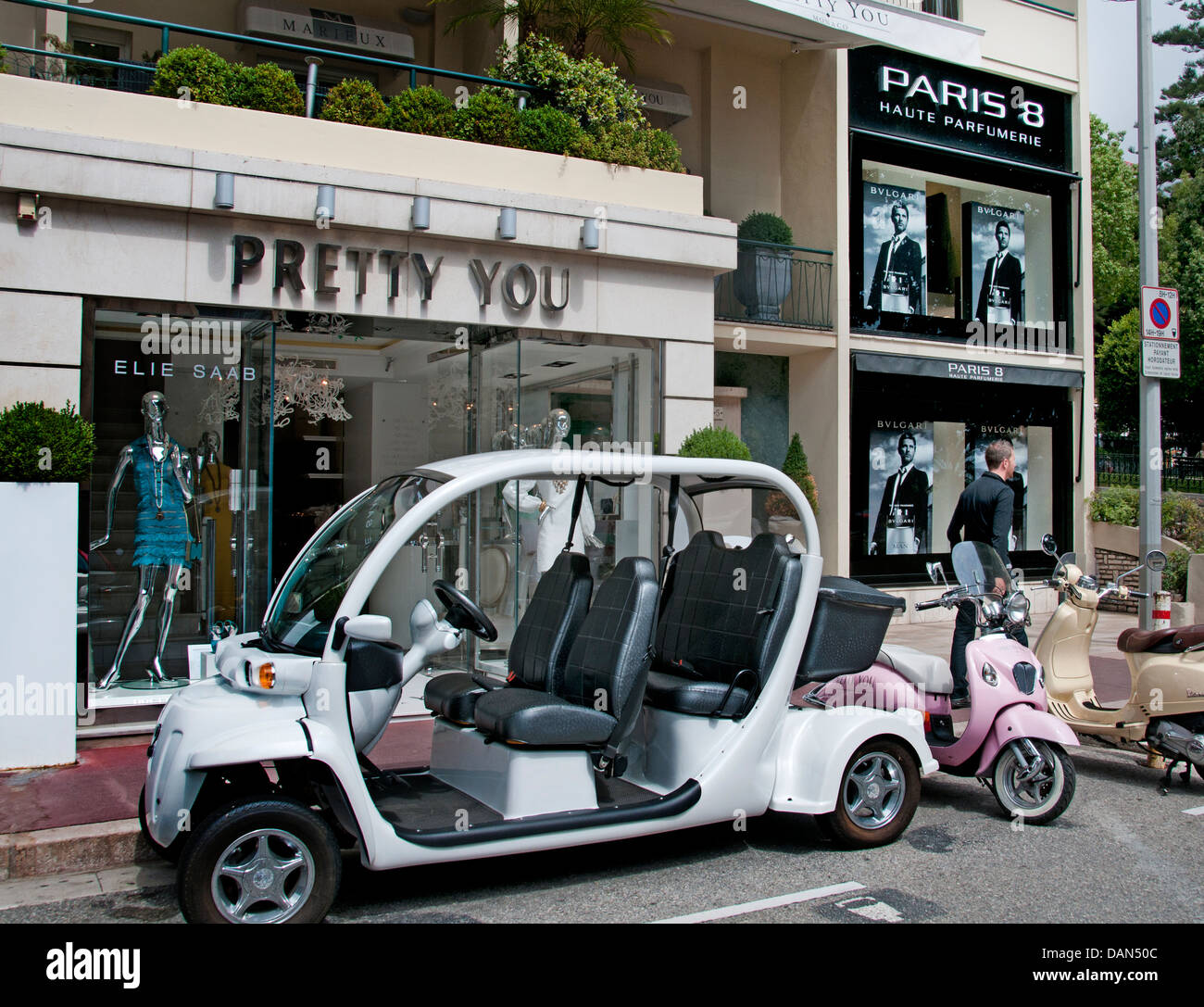 Piuttosto si fashion shop Monte Carlo Monaco Costa Azzurra Costa Azzurra Foto Stock