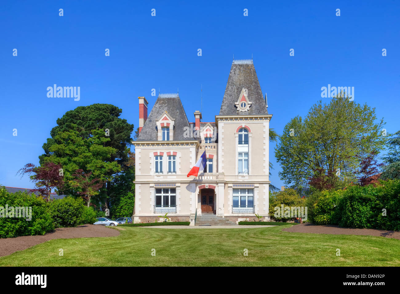 Municipio di Cancale, Bretagna Francia Foto Stock