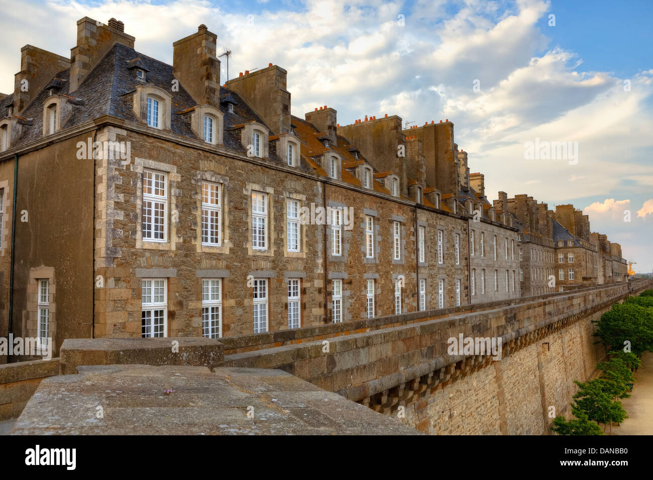 Saint-Malo, Brittany, Francia Foto Stock