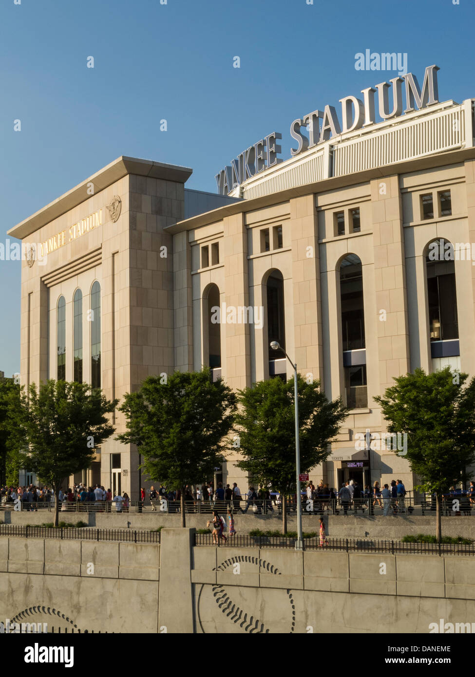 Lo Yankee Stadium, il Bronx, New York Foto Stock