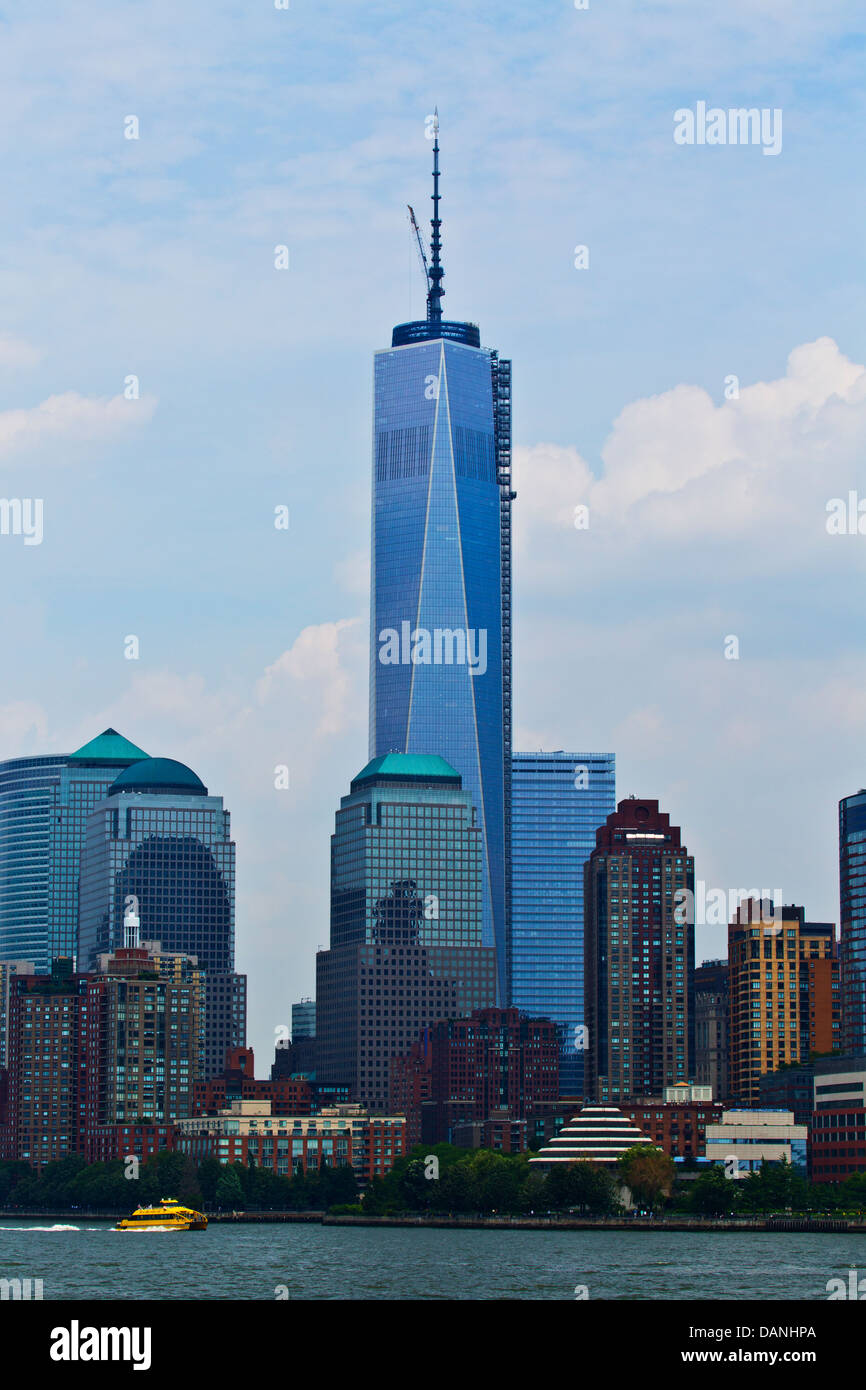 World Trade Center 2013 skyline di New York Foto Stock