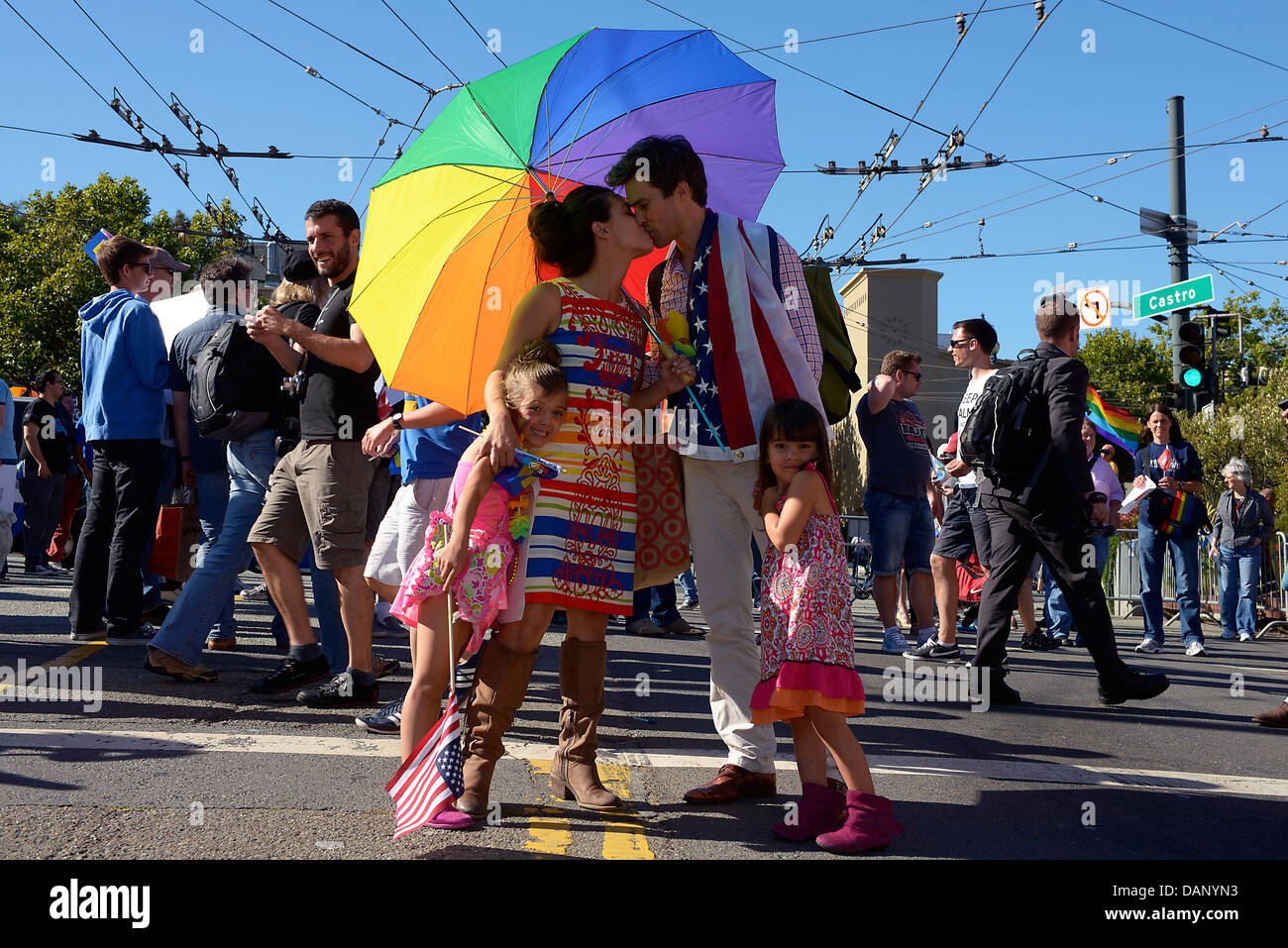 Castro matrimonio gay sentenza della Corte suprema di san francisco Foto Stock