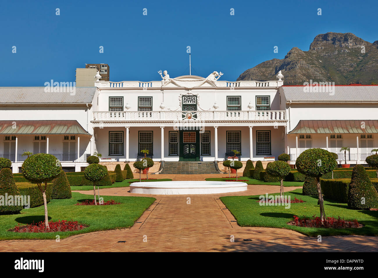 Presidenti Residenza nel Giardino dei companys, Cape Town, Western Cape, Sud Africa Foto Stock