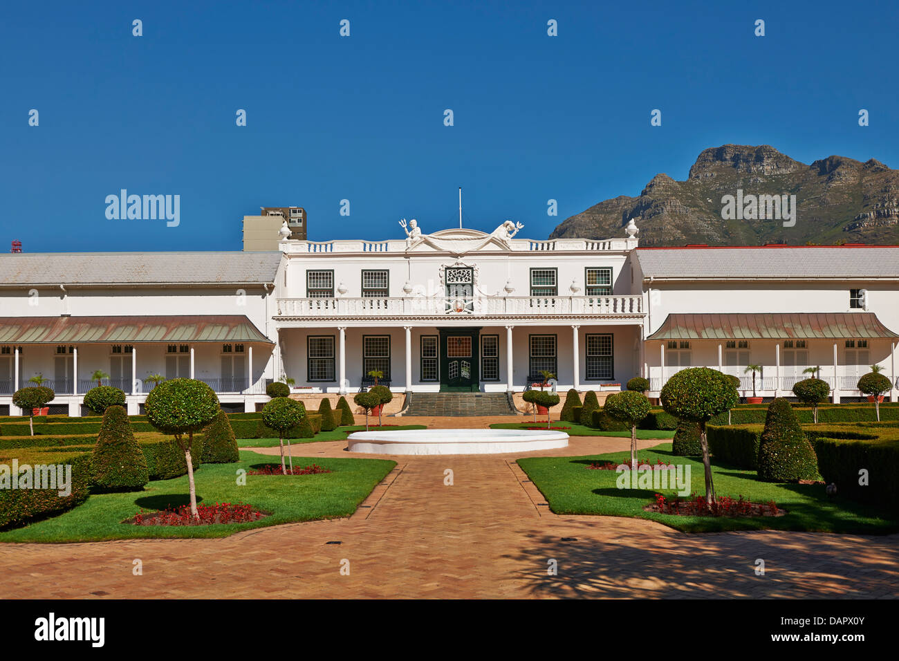 Presidenti Residenza nel Giardino dei companys, Cape Town, Western Cape, Sud Africa Foto Stock