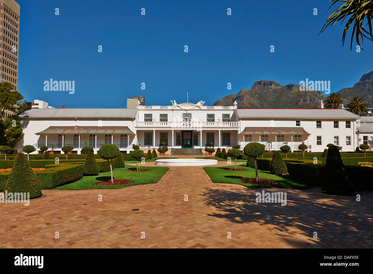 Presidenti Residenza nel Giardino dei companys, Cape Town, Western Cape, Sud Africa Foto Stock